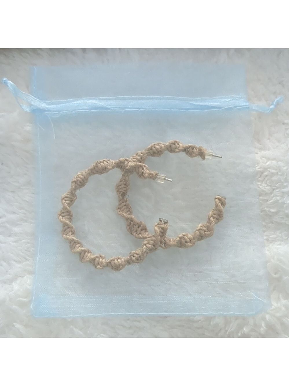 Cute bamboo earrings